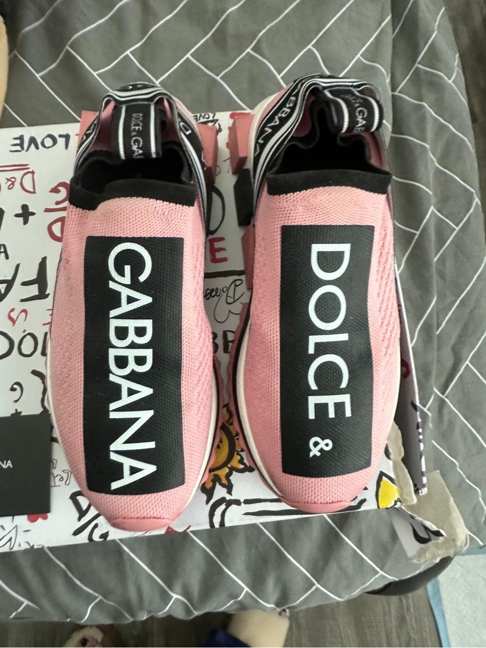 Dolce & Gabbana Sorrento slip on sneakers. Size 6, perfect condition.